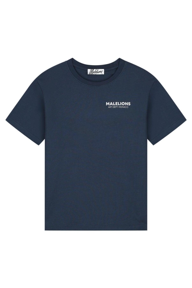 Malelions blauwe dames t-shirt | Vooraanzicht