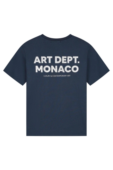 Malelions blauwe dames t-shirt | Achteraanzicht