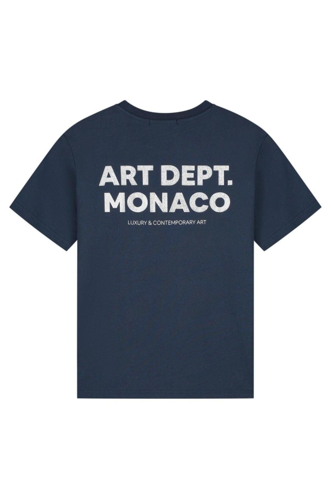 Malelions blauwe dames t-shirt | Achteraanzicht