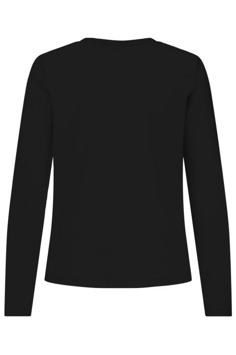 Jacqueline de Yong zwarte dames t-shirt | Achteraanzicht