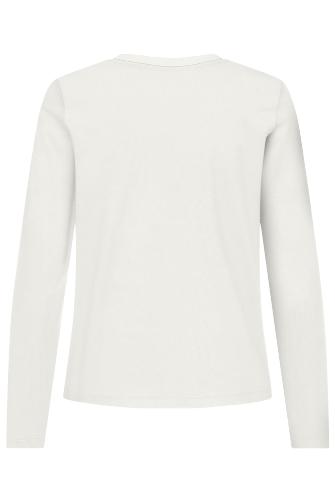 Jacqueline de Yong witte dames t-shirt | Achteraanzicht