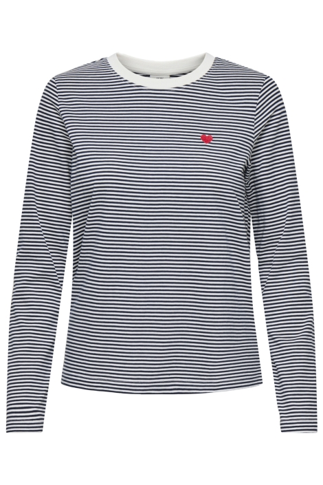 Jacqueline de Yong witte dames t-shirt | Vooraanzicht