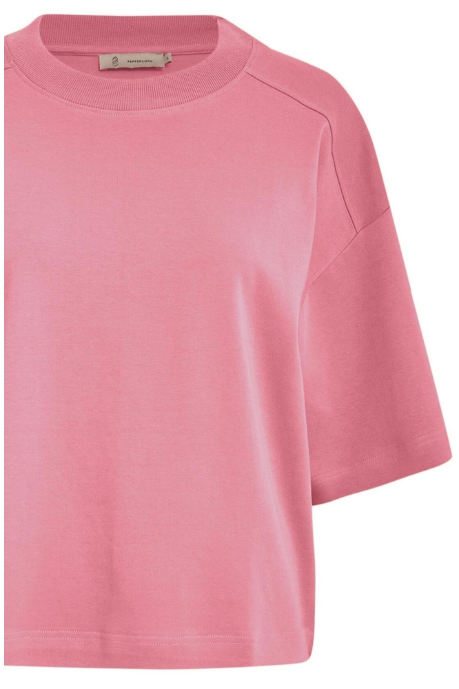 Peppercorn roze dames t-shirt | Close up