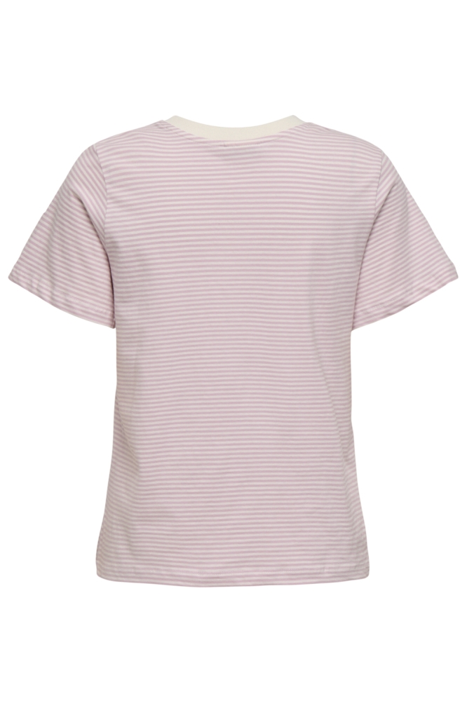 Jacqueline de Yong witte dames t-shirt | Achteraanzicht