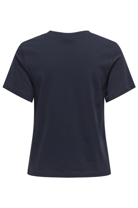 Jacqueline de Yong blauwe dames t-shirt | Achteraanzicht