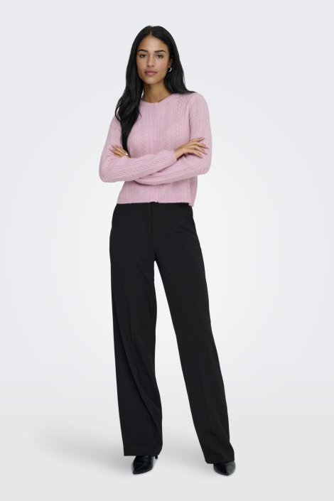 Jacqueline de Yong roze dames vest | Model