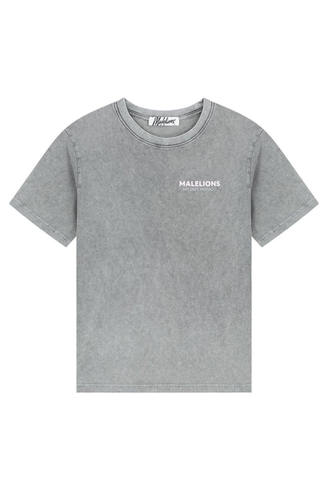 Malelions grijze dames t-shirt | Vooraanzicht