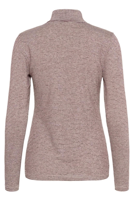 Culture bordeaux dames t-shirt | Achteraanzicht