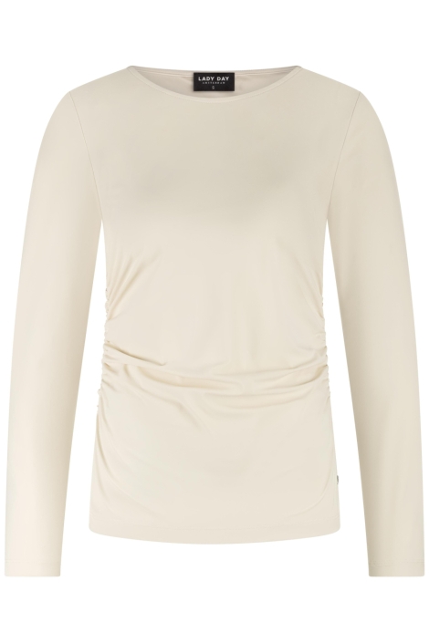 Lady Day ecru dames t-shirt | Vooraanzicht