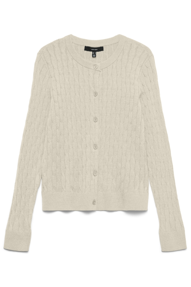 Vero Moda beige dames vest | Vooraanzicht