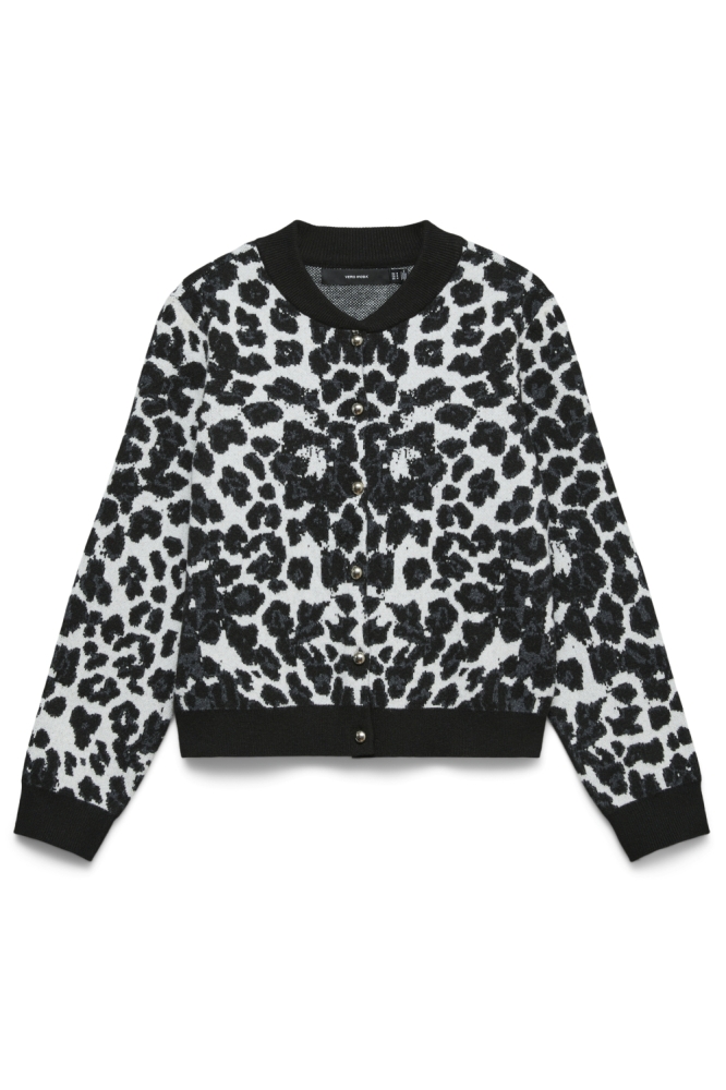 Vero Moda zwarte dames vest | Vooraanzicht