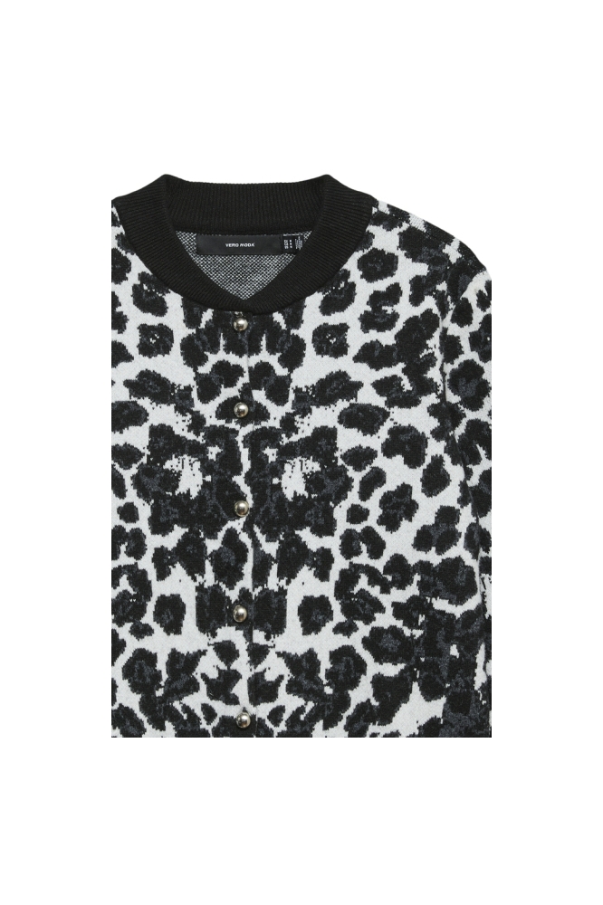 Vero Moda zwarte dames vest | Close up