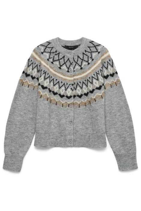 Vero Moda grijze dames vest | Vooraanzicht