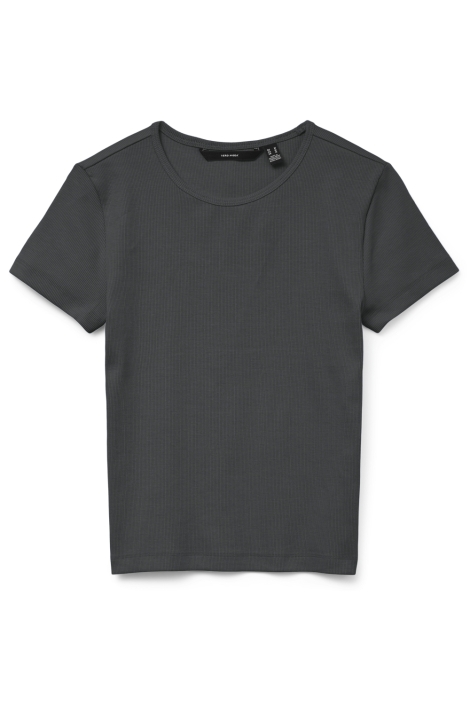 Vero Moda grijze dames t-shirt | Vooraanzicht