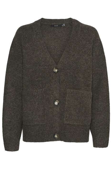 Vero Moda bruine dames vest | Vooraanzicht