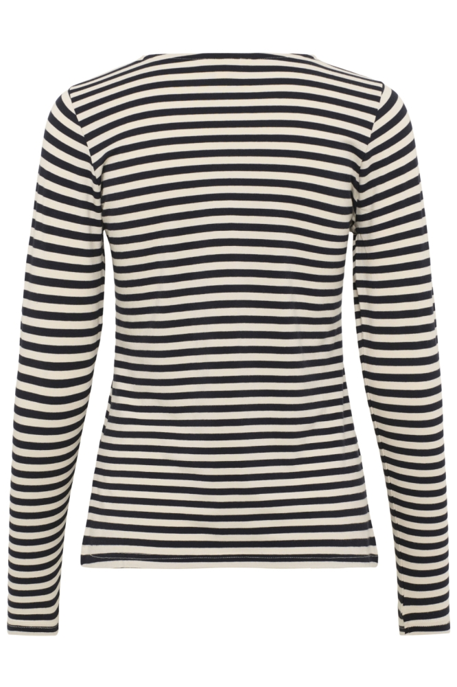 Part Two blauwe dames t-shirt | Achteraanzicht