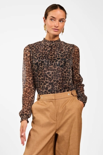 Aaiko Blouse TORY ANIMAL PES 554 000900 BLACK