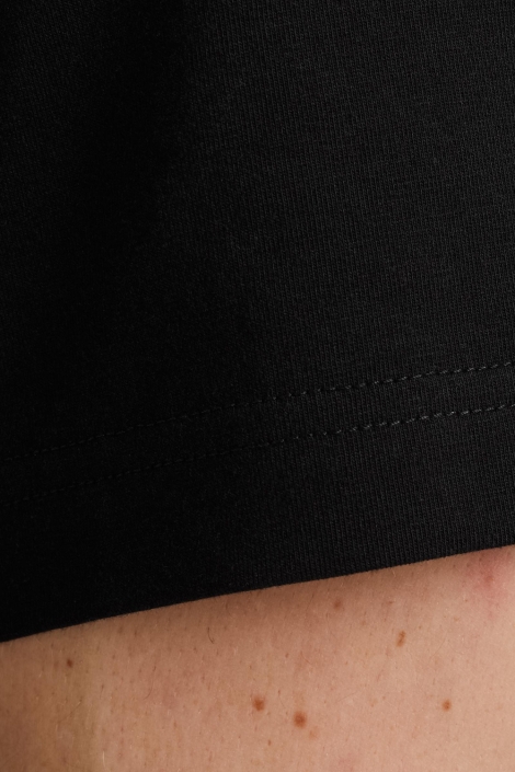 PME legend zwarte heren t-shirt | Close up