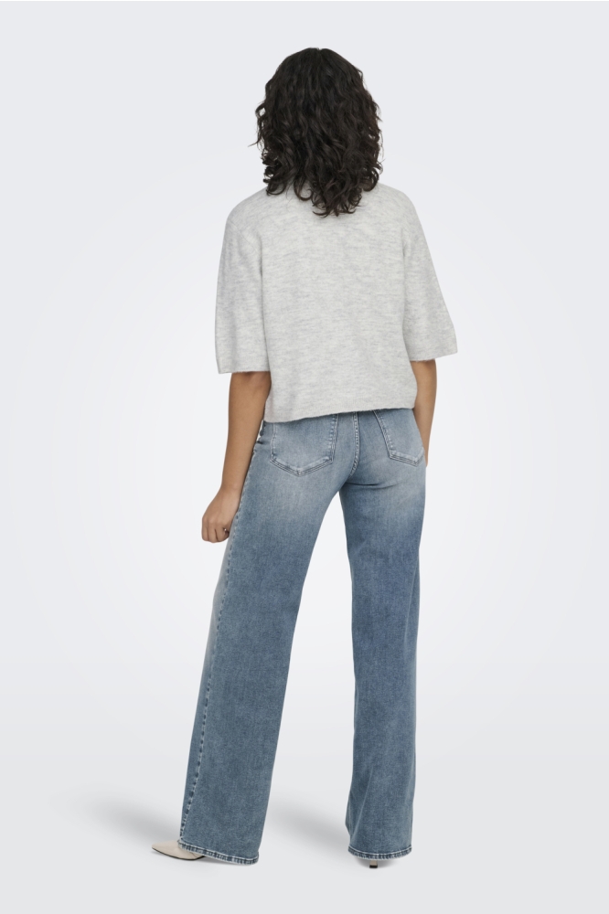 Only grijze dames vest | Model