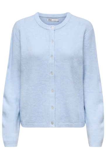 Only ONLSIMONI L/S O-NECK CARDIGAN KNT N 15368980 CASHMERE BLUE/MELANGE