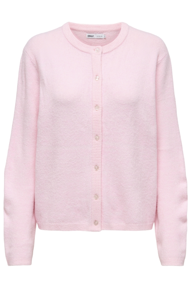 Only roze dames vest | Vooraanzicht