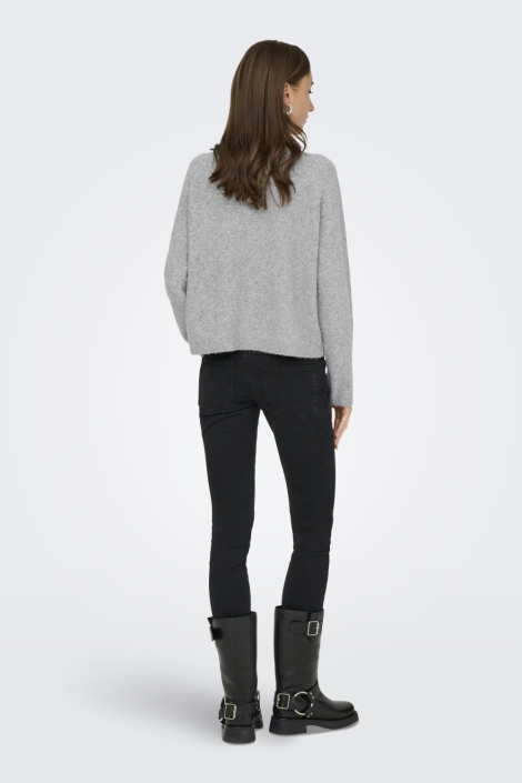 Only grijze dames vest | Model