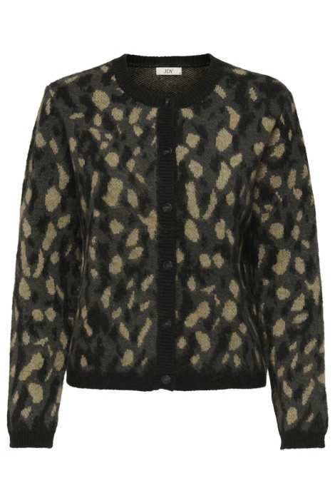 Jacqueline de Yong grijze dames vest | Vooraanzicht