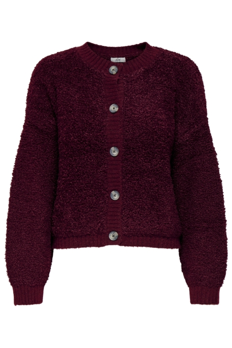 Jacqueline de Yong bordeaux dames vest | Vooraanzicht