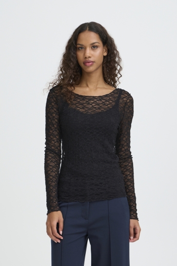 Ichi T-shirt IHDEVON LS 20124856 194008