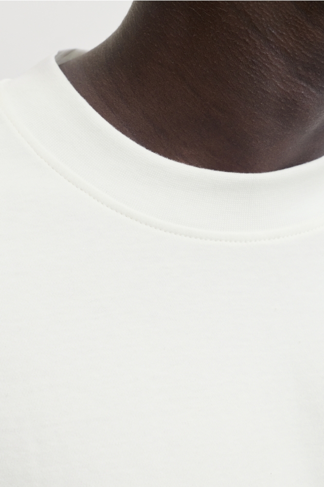 Jack & Jones witte heren t-shirt | Close up