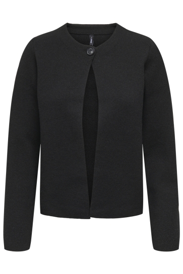Only ONLANNELI LIFE LS BUTTON JACKET CC 15350578 BLACK