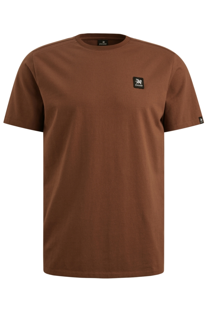 Vanguard bruine heren t-shirt | Vooraanzicht