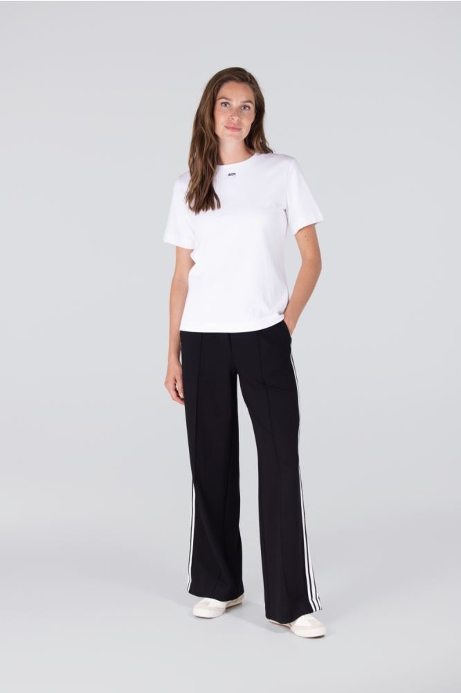 Juffrouw Jansen witte dames t-shirt | Model