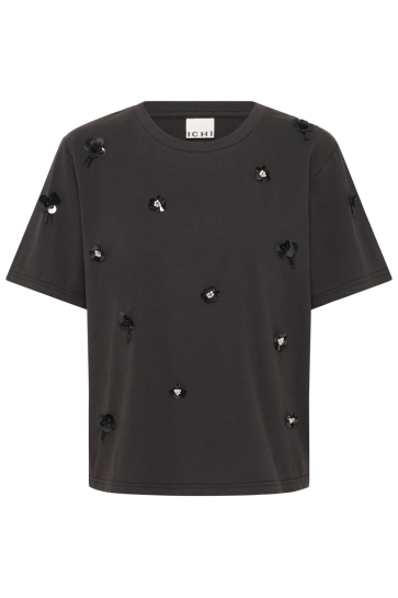 Ichi T-shirt IHMINAYA SS 20124731 BLACK