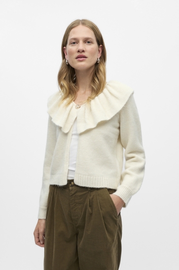 Object Vest OBJDENISI L/S LO KNIT CARDIGAN NOOS 23047269 Birch