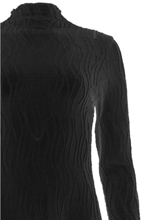 Maicazz zwarte dames t-shirt | Close up