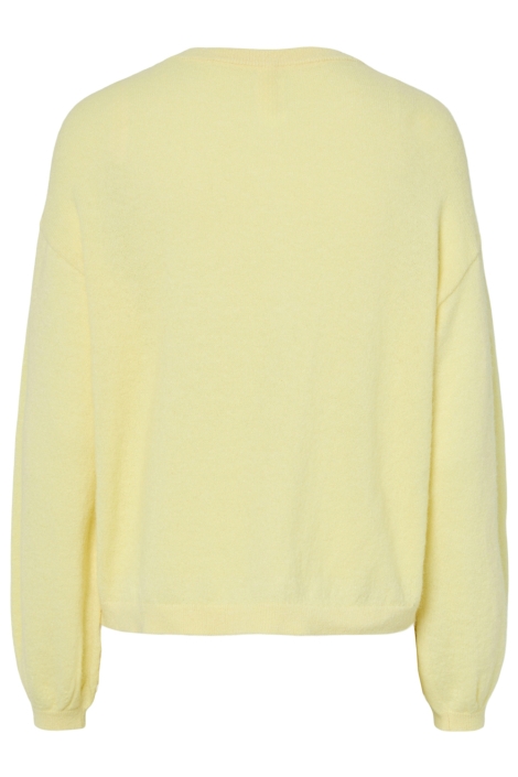 Pieces gele dames vest | 