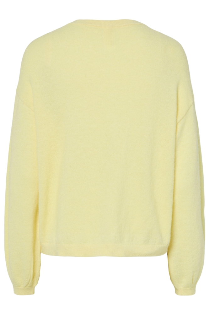 Pieces gele dames vest | 