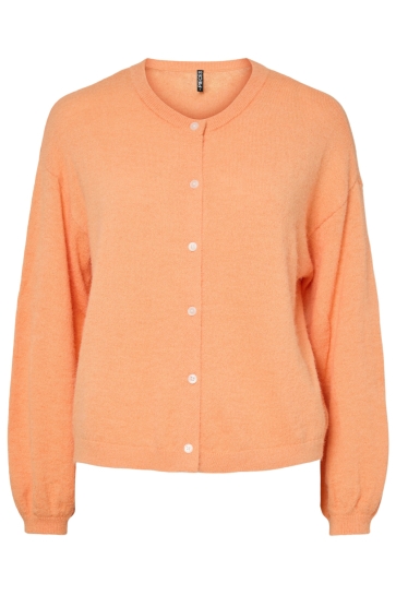 Pieces Vest PCNAOMI LS O-NECK KNIT CARDIGAN NOO 17162283 