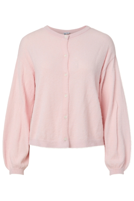 Pieces roze dames vest | Vooraanzicht