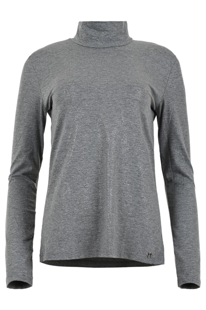 Maicazz grijze dames t-shirt | Vooraanzicht