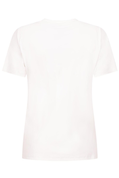 Zoso witte dames t-shirt | Achteraanzicht