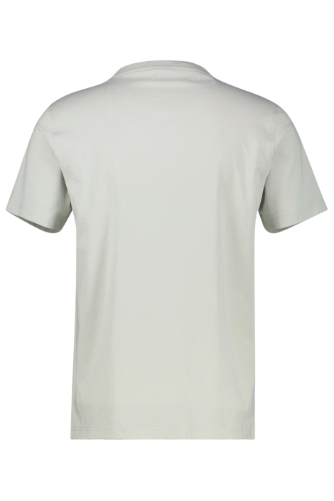 Lerros grijze heren t-shirt | Achteraanzicht