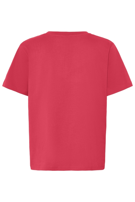 Ichi roze dames t-shirt | Achteraanzicht