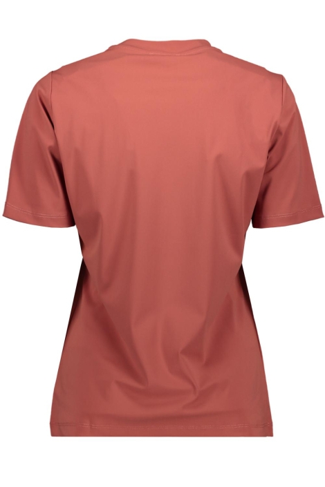Zoso oranje dames t-shirt | Achteraanzicht