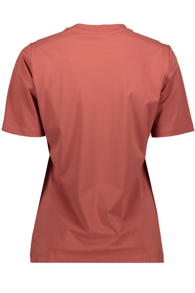 Zoso oranje dames t-shirt | Achteraanzicht