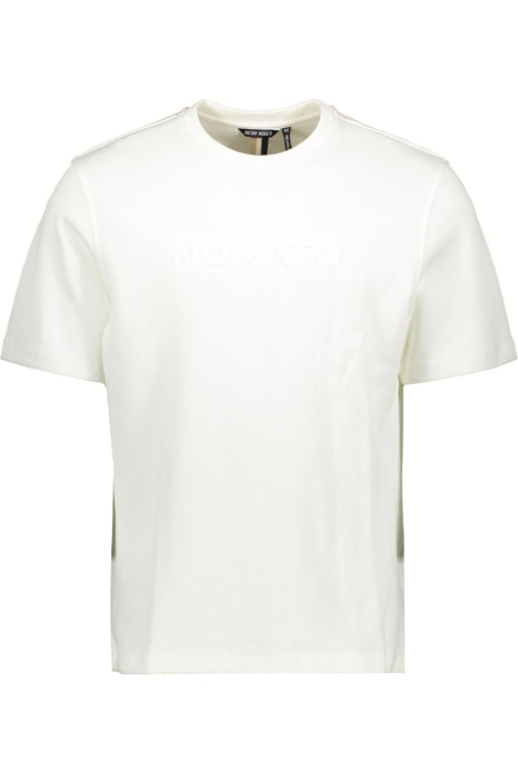 Antony Morato beige heren t-shirt | Vooraanzicht
