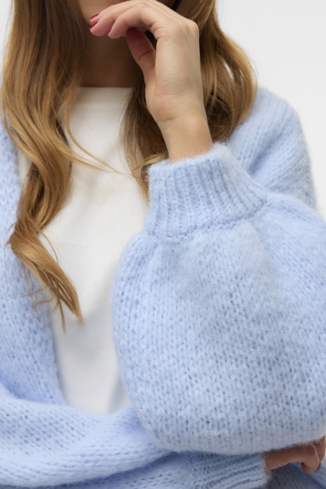 Vero Moda blauwe dames vest | Kleurstaal