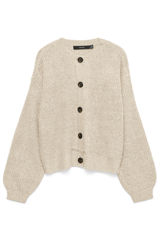 Vero Moda beige dames vest | Vooraanzicht