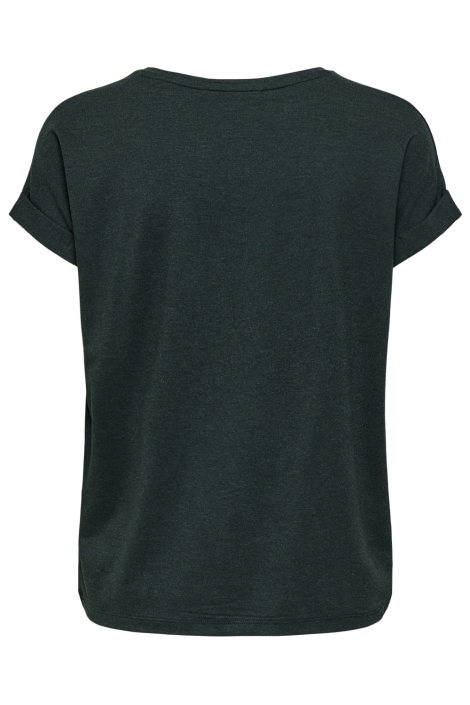 Only groene dames t-shirt | Achteraanzicht